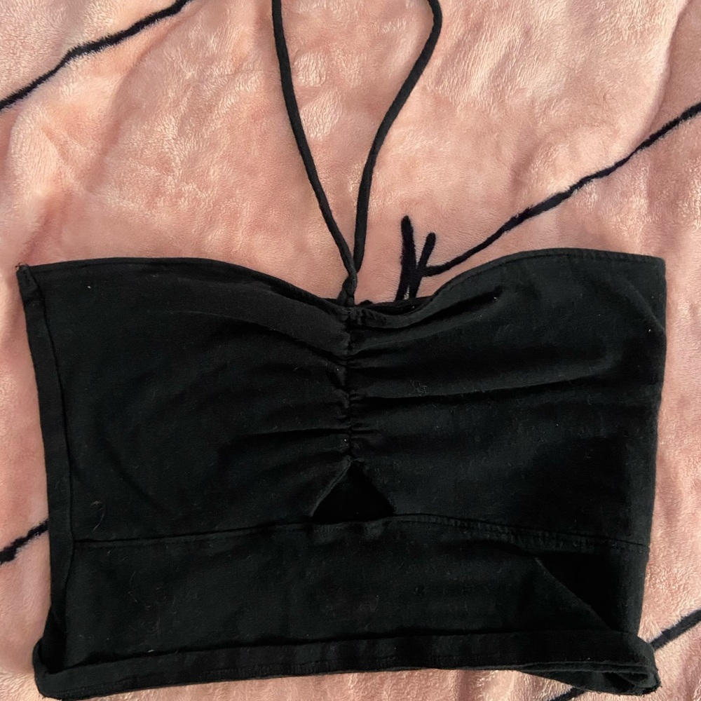 Black hollister tube top